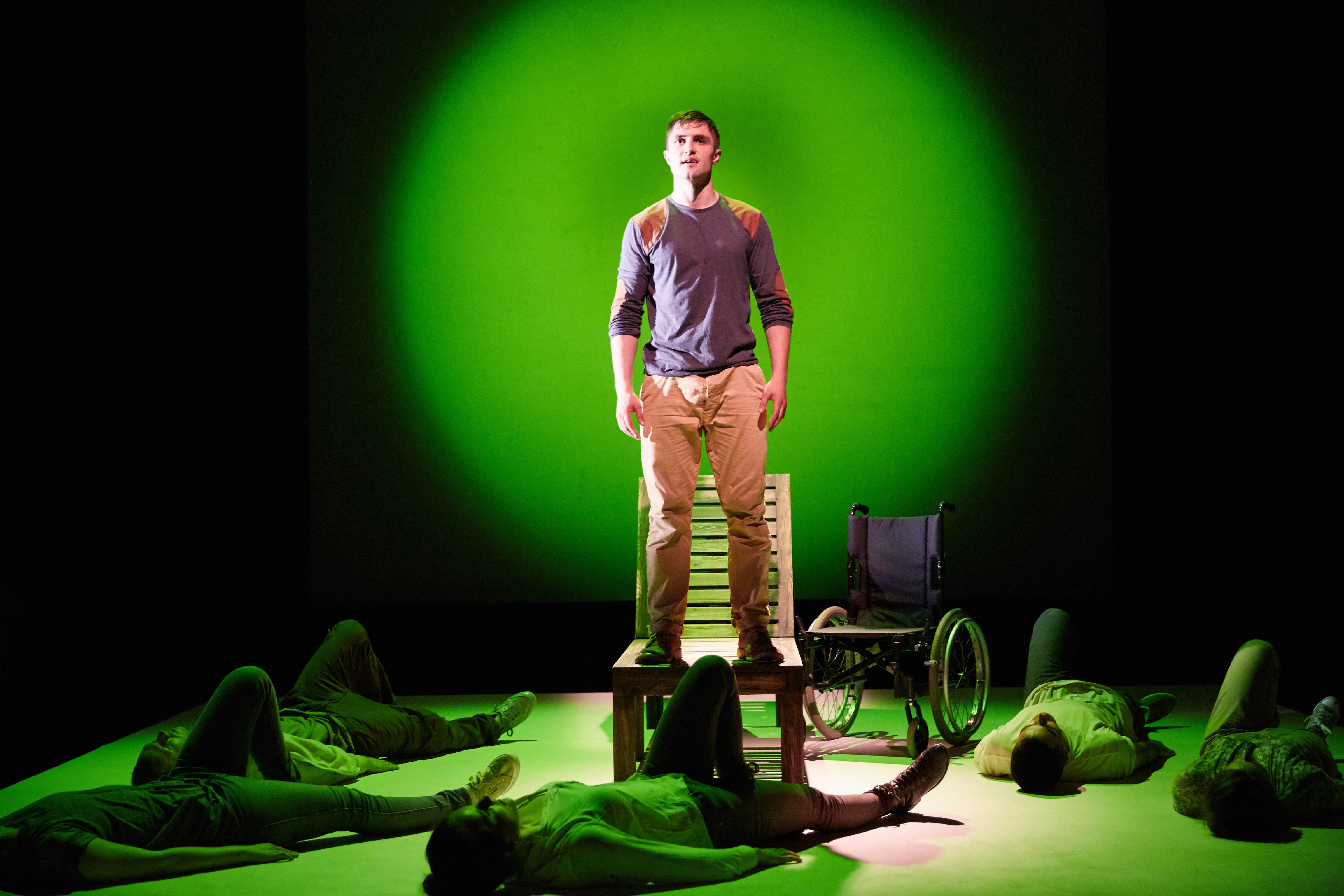 Pink Mist, Lighting Design by Peter Harrison, Bristol Old Vic